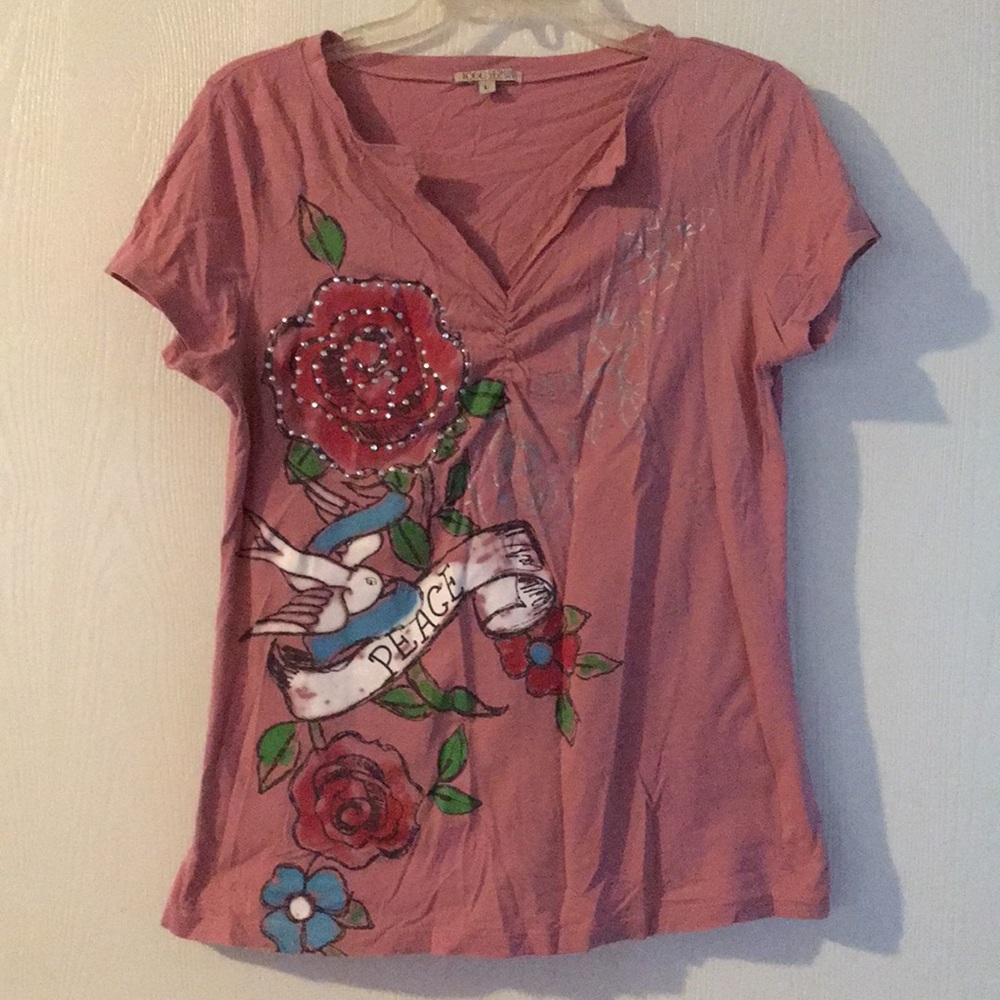 1060 Sherman short sleeved pattern shirt
